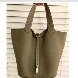Fashion High Quality Leather Bucket Bag